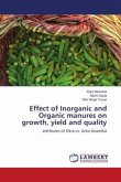 Effect of Inorganic and Organic manures on growth, yield and quality