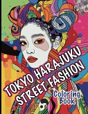 Tokyo Harajuku Street Fashion Coloring Book