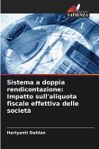 Sistema a doppia rendicontazione: Impatto sull'aliquota fiscale effettiva delle società