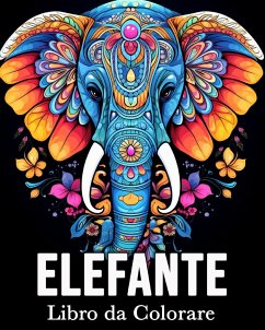 Elefante Libro da Colorare - Bb, Mandykfm