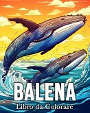 Balena Libro da Colorare