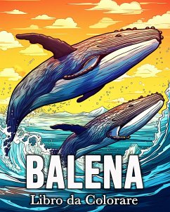 Balena Libro da Colorare - Bb, Mandykfm