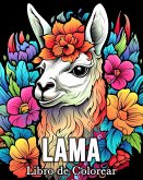 Llama Libro de Colorear