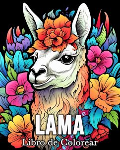 Llama Libro de Colorear - Bb, Mandykfm