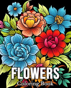 Flowers Coloring book - Bb, Mandykfm