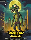 Undead Lizard Crumbles the City