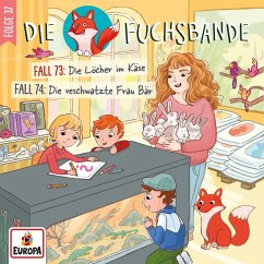 Folge 37: Fall 73: Die Löcher im Käse/Fall 74: Die verschwatzte Frau Bär (MP3-Download) - Lini, Jana