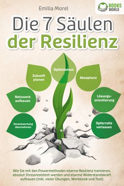 Die 7 Säulen der Resilienz: Wie Sie mit den Powermethoden eiserne Resilienz trainieren, absolut Stressresistent werden und eiserne Widerstandskraft aufbauen (inkl. vieler Übungen, Workbook und Test) (eBook, ePUB) - Morel, Emilia