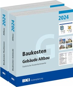 Cover BKI Baukosten Gebäude + Positionen Altbau 2024