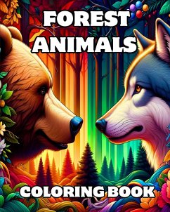 Forest Animals Coloring Book - Blackmore, Caroline J.