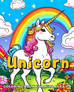 Unicorn Coloring Book for Kids Ages 4-8 - Raisa, Ariana