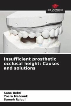 Insufficient prosthetic occlusal height: Causes and solutions - Bekri, Sana;Mabrouk, Yosra;Rzigui, Sameh