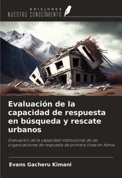 Cover Evaluación de la capacidad de respuesta en búsqueda y rescate urbanos