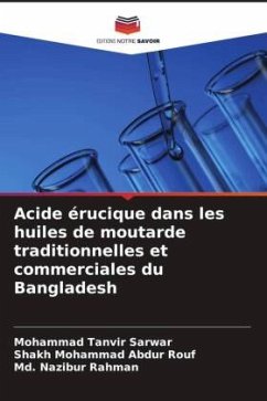 Acide érucique dans les huiles de moutarde traditionnelles et commerciales du Bangladesh - Sarwar, Mohammad Tanvir;Abdur Rouf, Shakh Mohammad;Rahman, Md. Nazibur