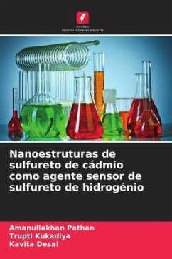 Nanoestruturas de sulfureto de cádmio como agente sensor de sulfureto de hidrogénio - Pathan, Amanullakhan;Kukadiya, Trupti;Desai, Kavita