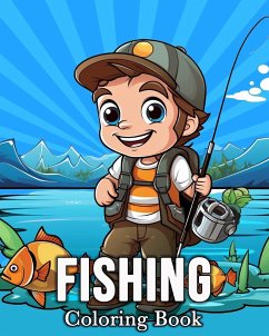 Fishing Coloring Book - Bb, Mandykfm
