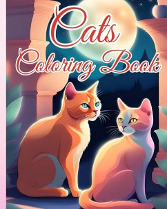 Cats Coloring Book - Nguyen, Thy