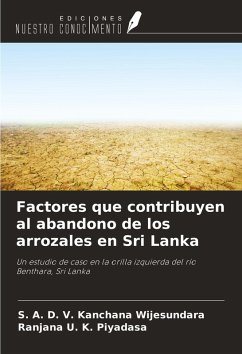 Cover Factores que contribuyen al abandono de los arrozales en Sri Lanka