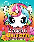 Kawaii Unicorn Coloring Book