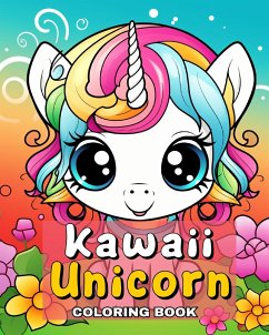 Kawaii Unicorn Coloring Book - Raisa, Ariana