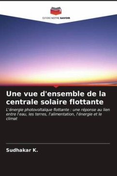 Une vue d'ensemble de la centrale solaire flottante - K., Sudhakar