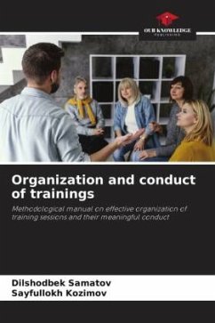 Organization and conduct of trainings - Samatov, Dilshodbek;Kozimov, Sayfullokh