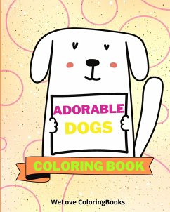 Adorable Dogs Coloring Book - Sauseda, Sancha