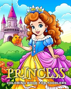 Princess Coloring Book for Toddlers - Raisa, Ariana