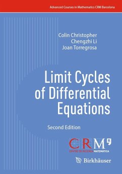Limit Cycles of Differential Equations (eBook, PDF) - Christopher, Colin; Li, Chengzhi; Torregrosa, Joan