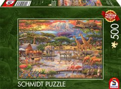 Cover Schmidt 59708 - Paradies am Kilimandscharo, Puzzle, 500 Teile
