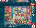 Schmidt 59764 - Bunter Blumenladen, Puzzle, 1000 Teile