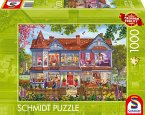 Schmidt 59709 - Haus im Frühling, Puzzle, 1000 Teile