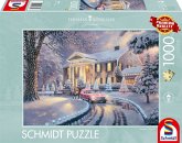 Schmidt 58781 - Thomas Kinkade, Graceland Christmas, Puzzle, 1000 Teile