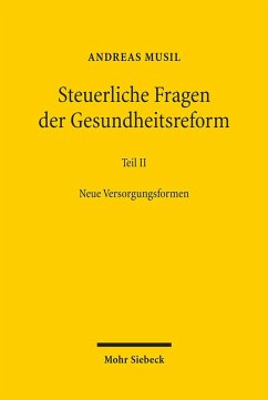 Cover Steuerliche Fragen der Gesundheitsreform (eBook, PDF)