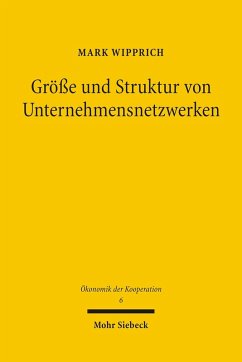 Größe und Struktur von Unternehmensnetzwerken (eBook, PDF) Cover Größe und Struktur von Unternehmensnetzwerken (eBook, PDF)