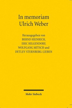Cover In memoriam Ulrich Weber (eBook, PDF)