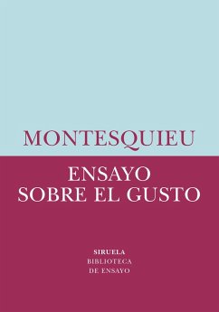 Cover Ensayo sobre el gusto (eBook, ePUB)