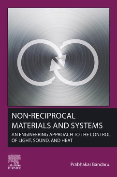 Non-Reciprocal Materials and Systems (eBook, ePUB) - Bandaru, Prabhakar