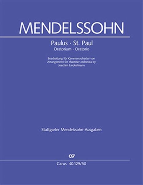 Paulus. Oratorium MWV A 14