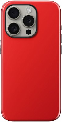 Nomad Sport Case iPhone 15 Pro Night Watch Red