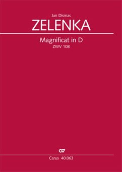 Magnificat in D ZWV108 für Soli, gem Chor und Orchester Klavierauszug