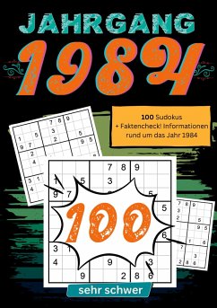 1984- Rätselspaß und Zeitreise - Jahrbücher, Sudoku