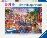 Ravensburger 12000884 - Sonnenuntergang Amsterdam 1000p