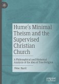 Hume's Minimal Theism and the Supervised Christian Church