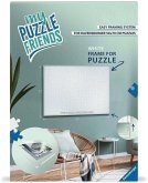 Ravensburger 12001248 - Puzzle-Rahmen weiß 1000 Teile, Format 70 x 50 cm