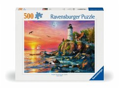 Ravensburger 12000217 - Leuchtturm am Abend