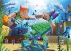 Ravensburger Puzzle 12000421 - Minecraft Mosaic - 1000 Teile Minecraft Puzzle für Erwachsene und Kinder ab 14 Jahren