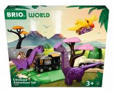 BRIO 63609400 - Dinosaurier Abenteuer-Set