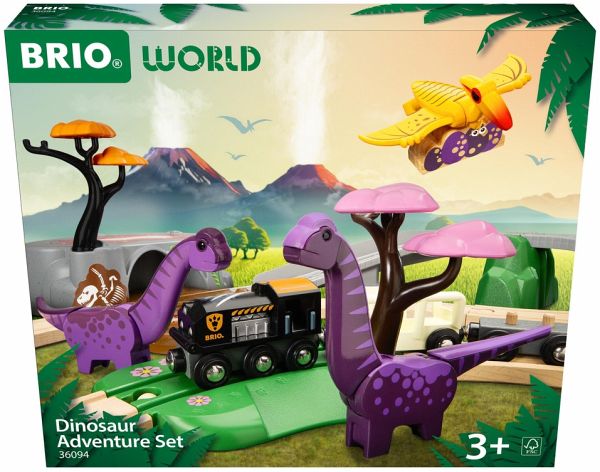 BRIO 63609400 - Dinosaurier Abenteuer-Set BRIO 63609400 - Dinosaurier Abenteuer-Set