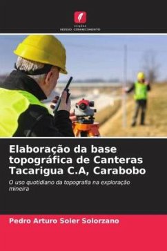 Elaboração da base topográfica de Canteras Tacarigua C.A, Carabobo - Soler Solorzano, Pedro Arturo